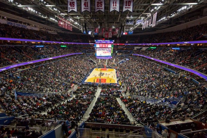 Capital One Arena Scores with EAW Adaptive Systems