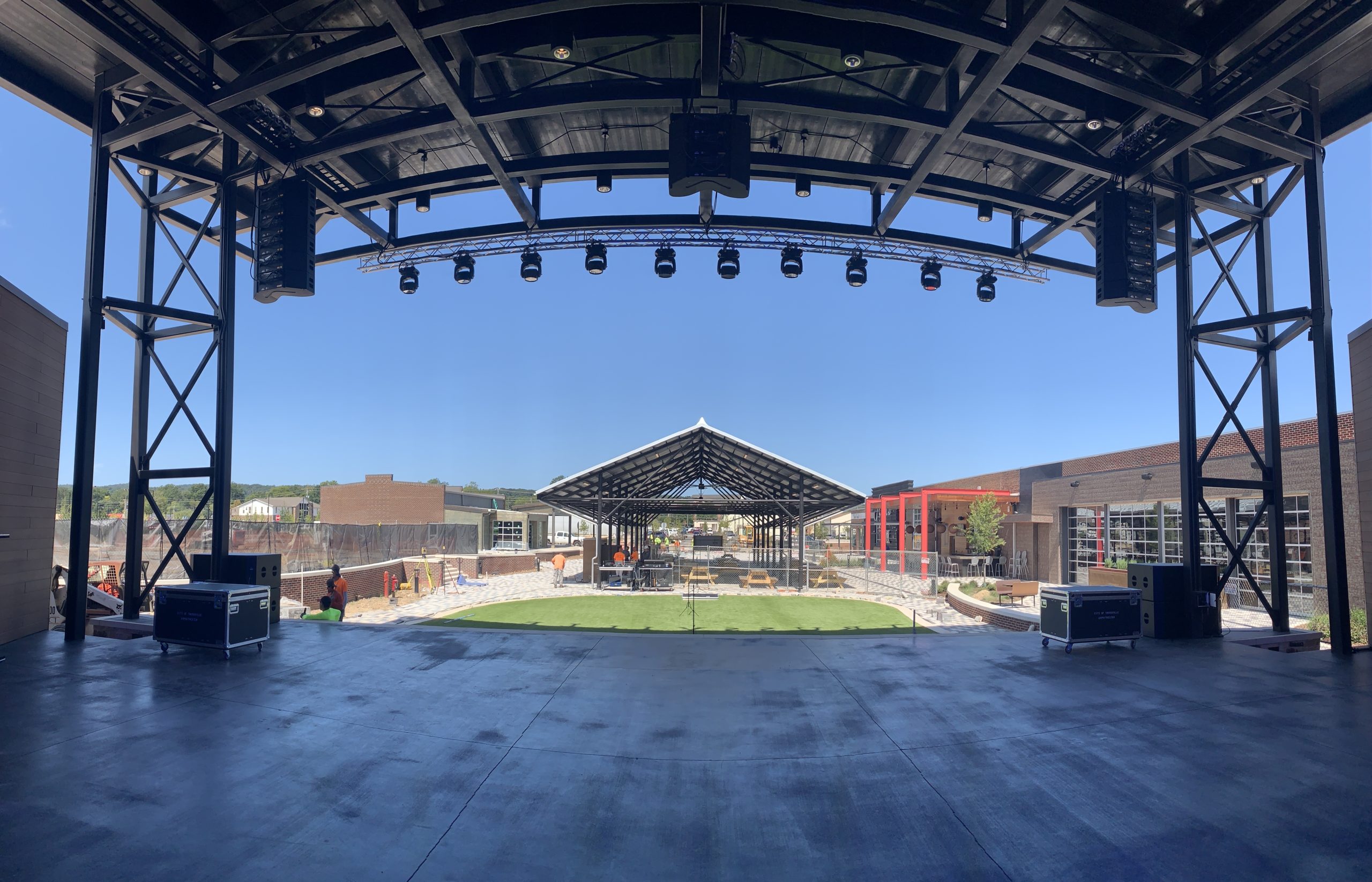 EAW® TAKES CENTER STAGE AT TRUSSVILLE'S NEW DOWNTOWN ENTERTAINMENT
